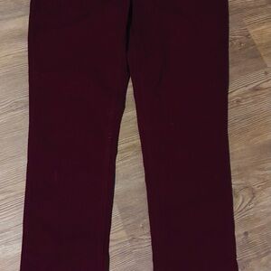 GAP Men's Burgundy Chinos